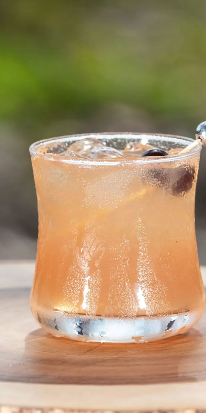A cocktail from the bar at The Grove